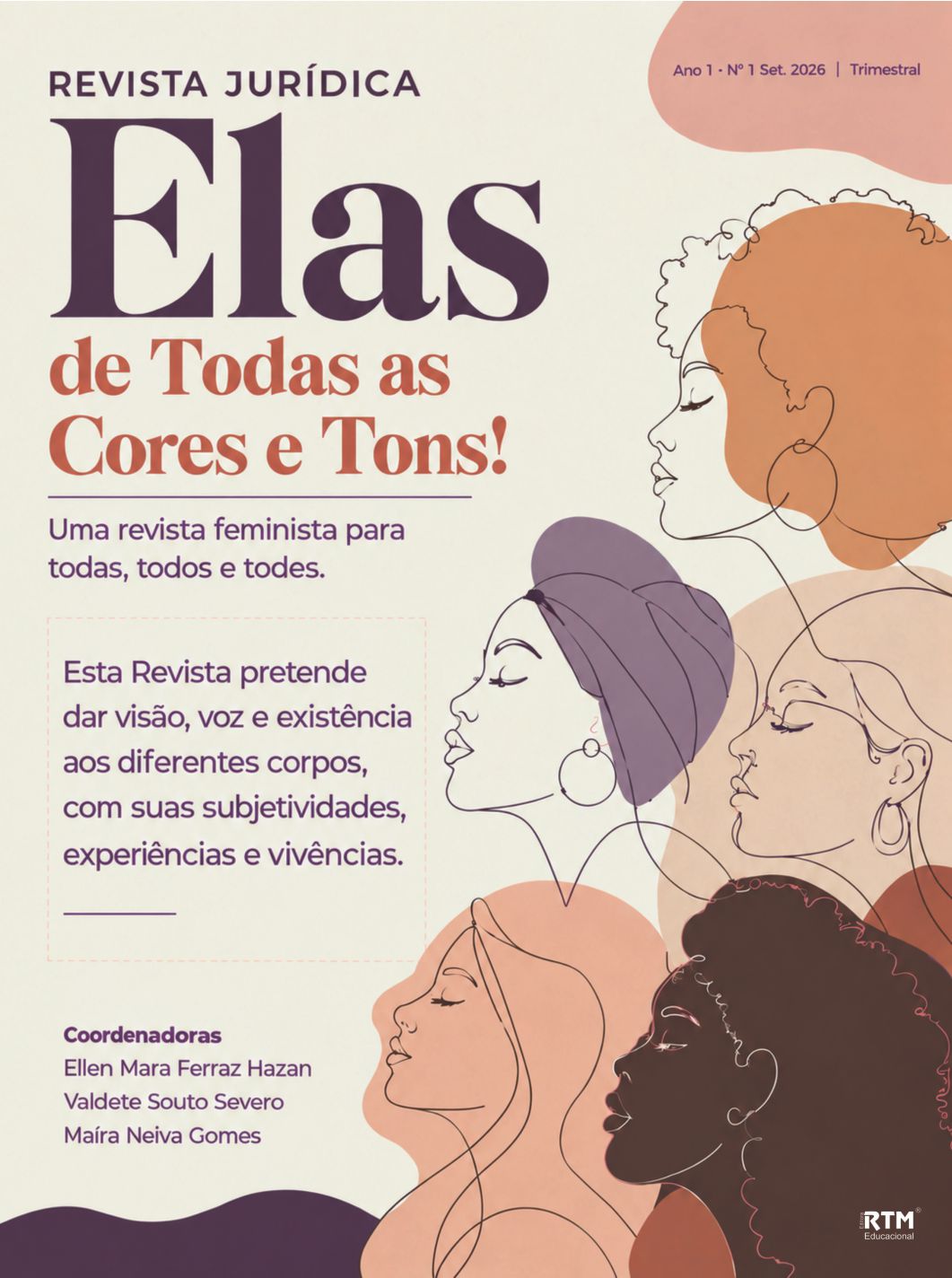 Capa da última edição da Revista Jurídica Elas
